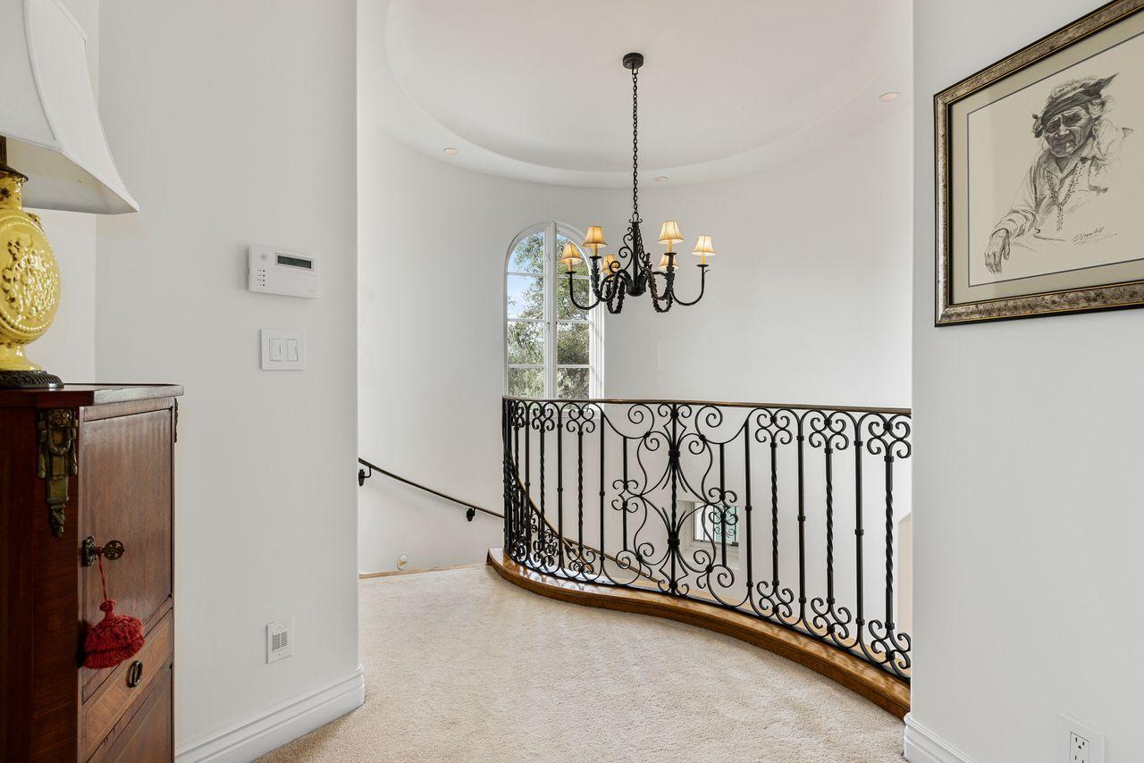 492 Monarch Lane Montecito, CA 93108 - Photo 29 of 58 Upstairs Foyer