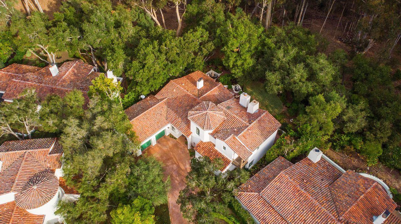 492 Monarch Lane Montecito, CA 93108 - Photo 45 of 58 an aerial view of a house
