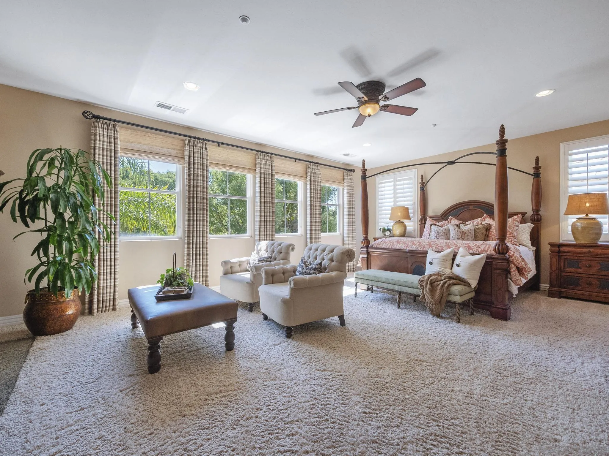 14636 Rio Rancho San Diego, CA 92127 - Photo 38 of 61 a living room with furniture and a chandelier