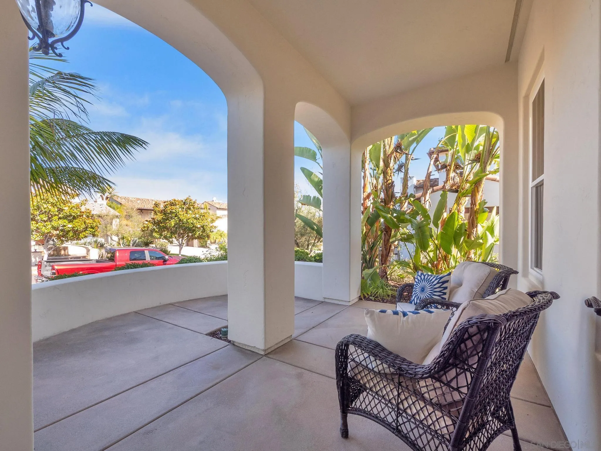 14636 Rio Rancho San Diego, CA 92127 - Photo 7 of 61 a living room with furniture and a floor to ceiling window