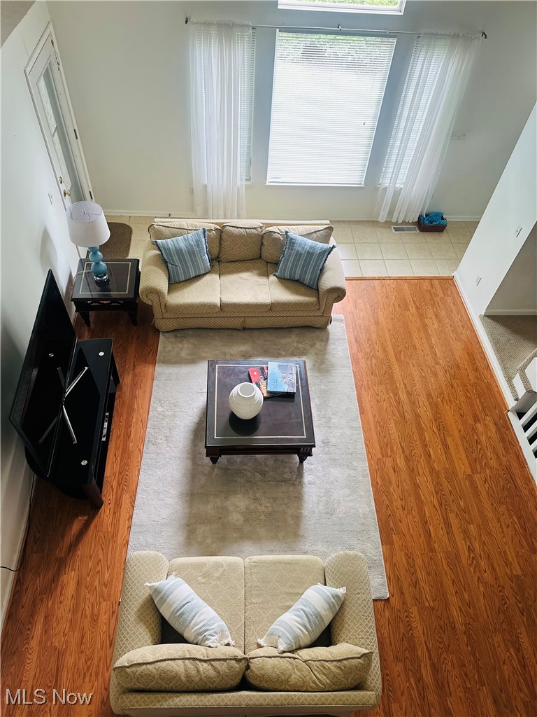 4212 Castle Ridge Akron, OH 44321 - Photo 10 of 44 Living room featuring wood finished floors