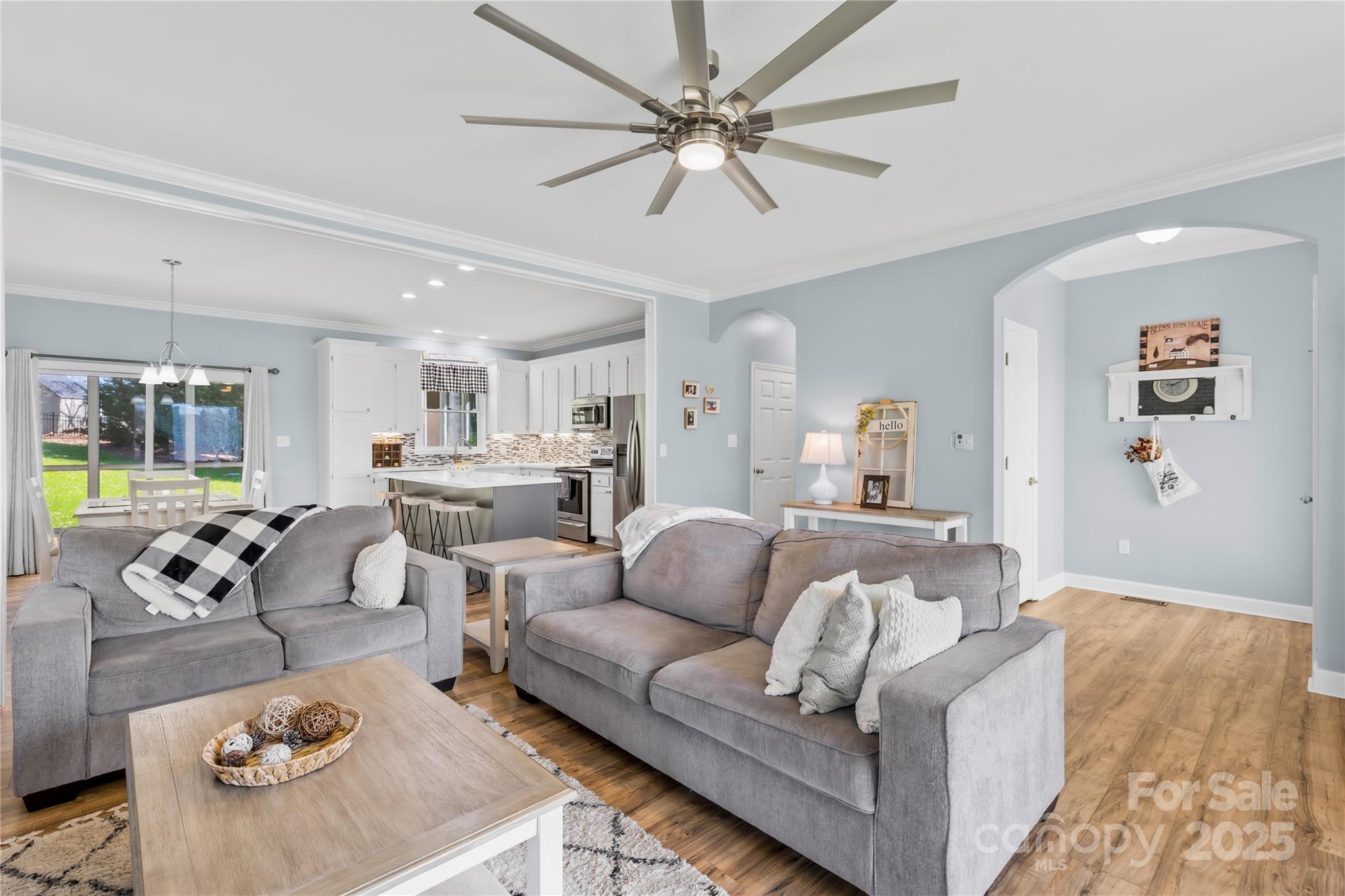 675 Normandy Road Mooresville, NC 28117 - Photo 11 of 36 a living room with furniture or couch and a dining table
