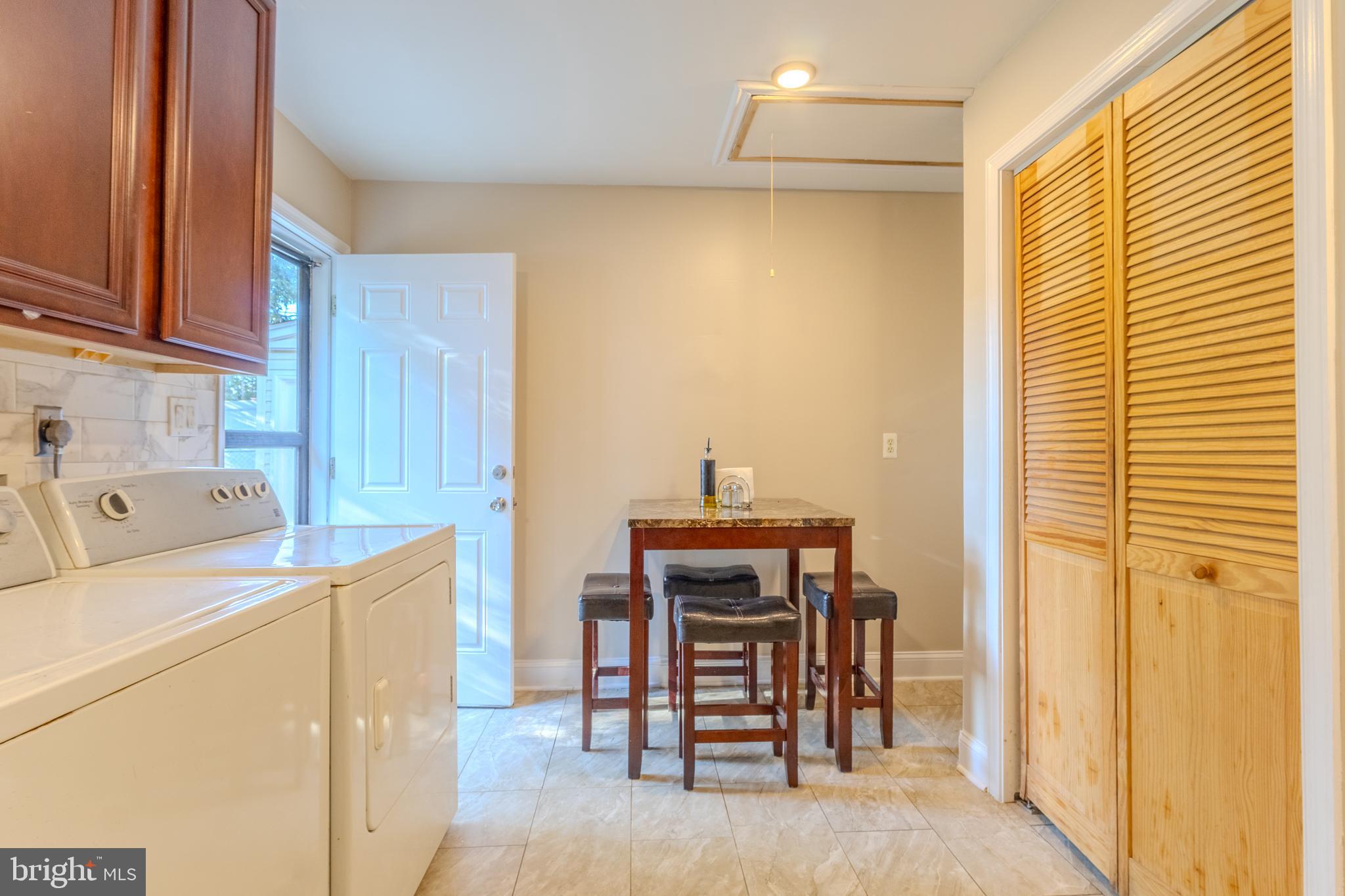 2106 North Rolling Road Windsor Mill, MD 21244 - Photo 12 of 26 a view of kitchen and utility room