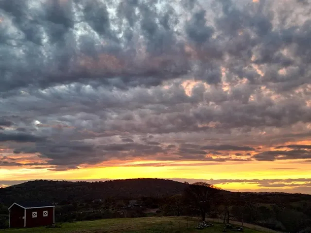 a view of lake with mountain