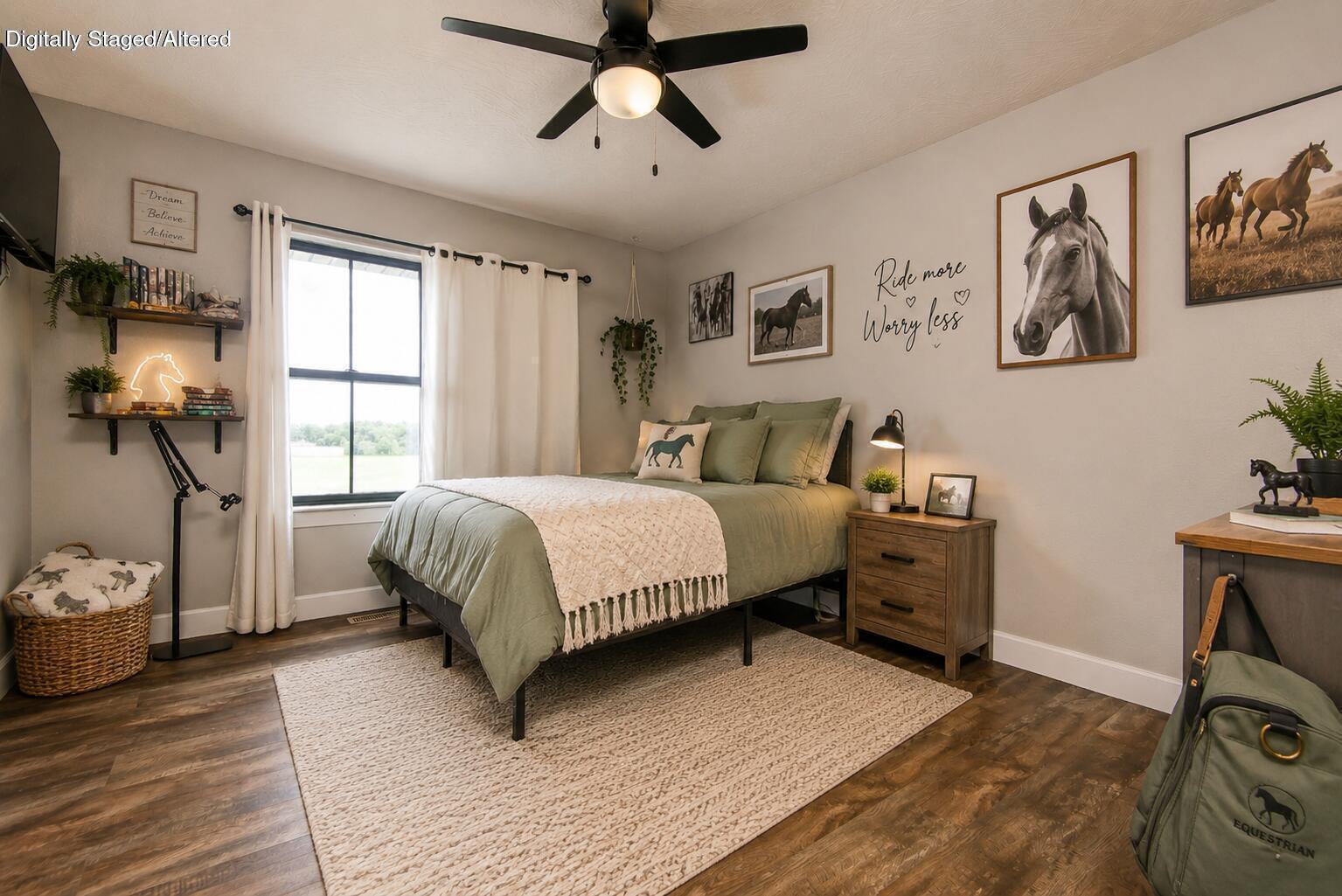 396 Blue Bell Road Billings, MO 65610 - Photo 24 of 36 396 Blue Bell Bedroom 2 VR Staged