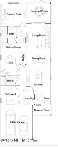 a view of a house with a garden