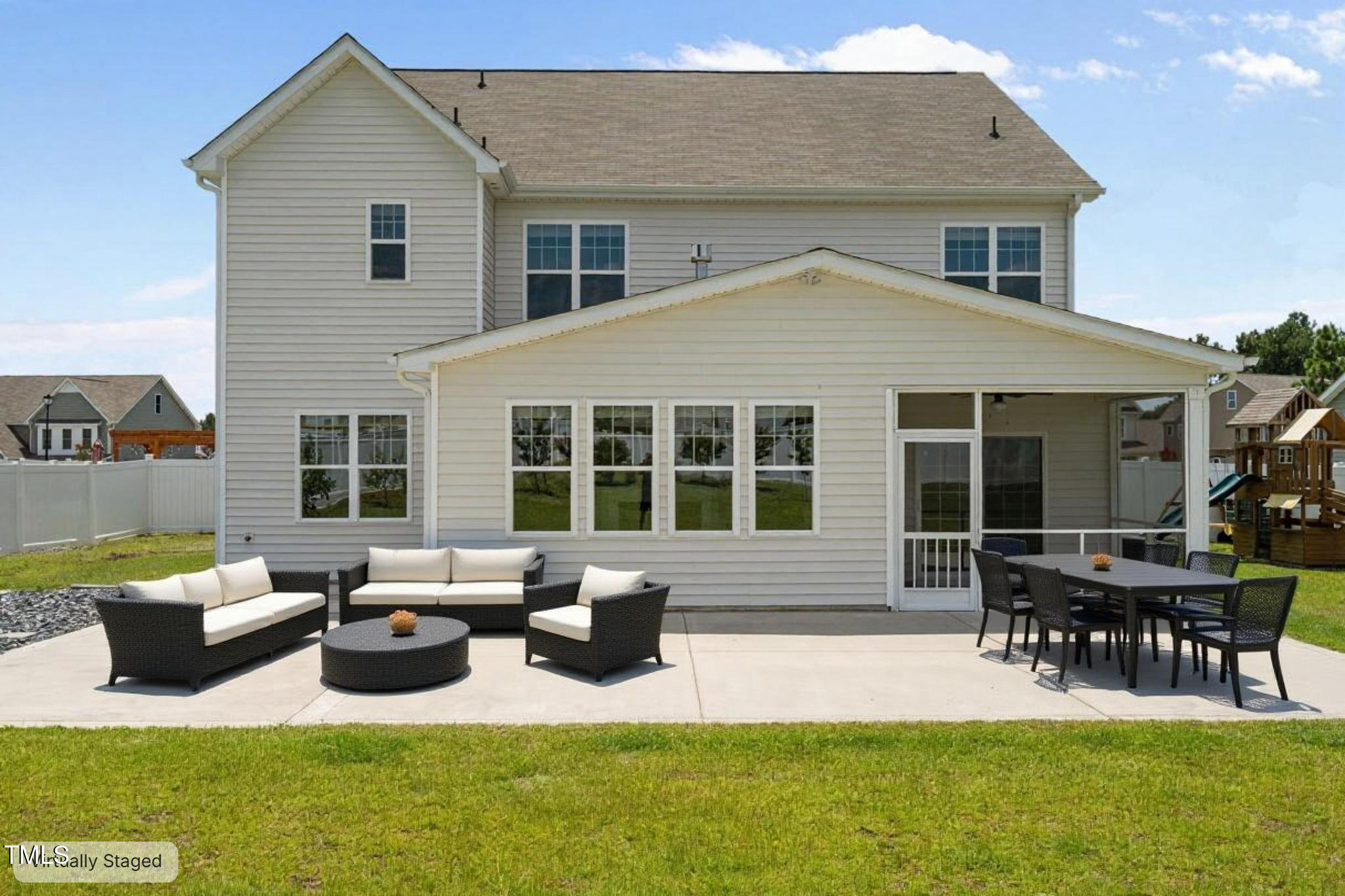 131 Sandy Springs Road Aberdeen, NC 28315 - Photo 49 of 61 backyard_staged__b