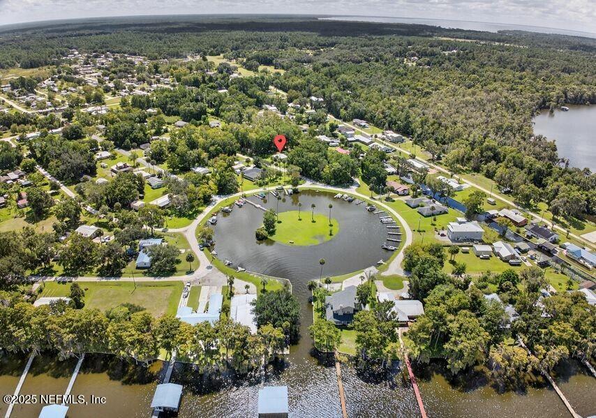 119 Ludwig Avenue Crescent City, FL 32112 - Photo 29 of 31 a view of a swimming pool with a yard and plants