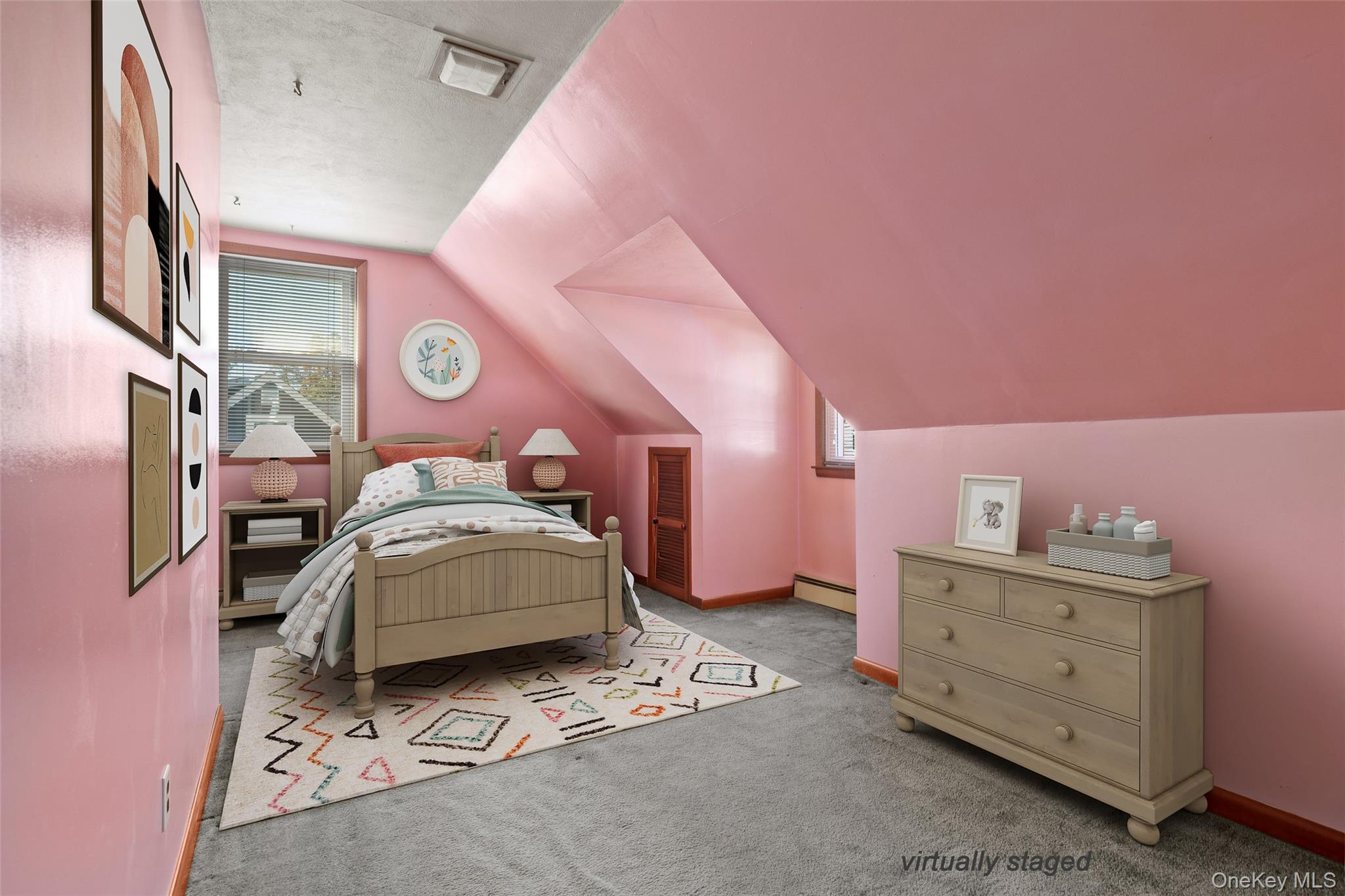 2360 Hamilton Road Merrick, NY 11566 - Photo 19 of 31 Virtually staged Bedroom #4