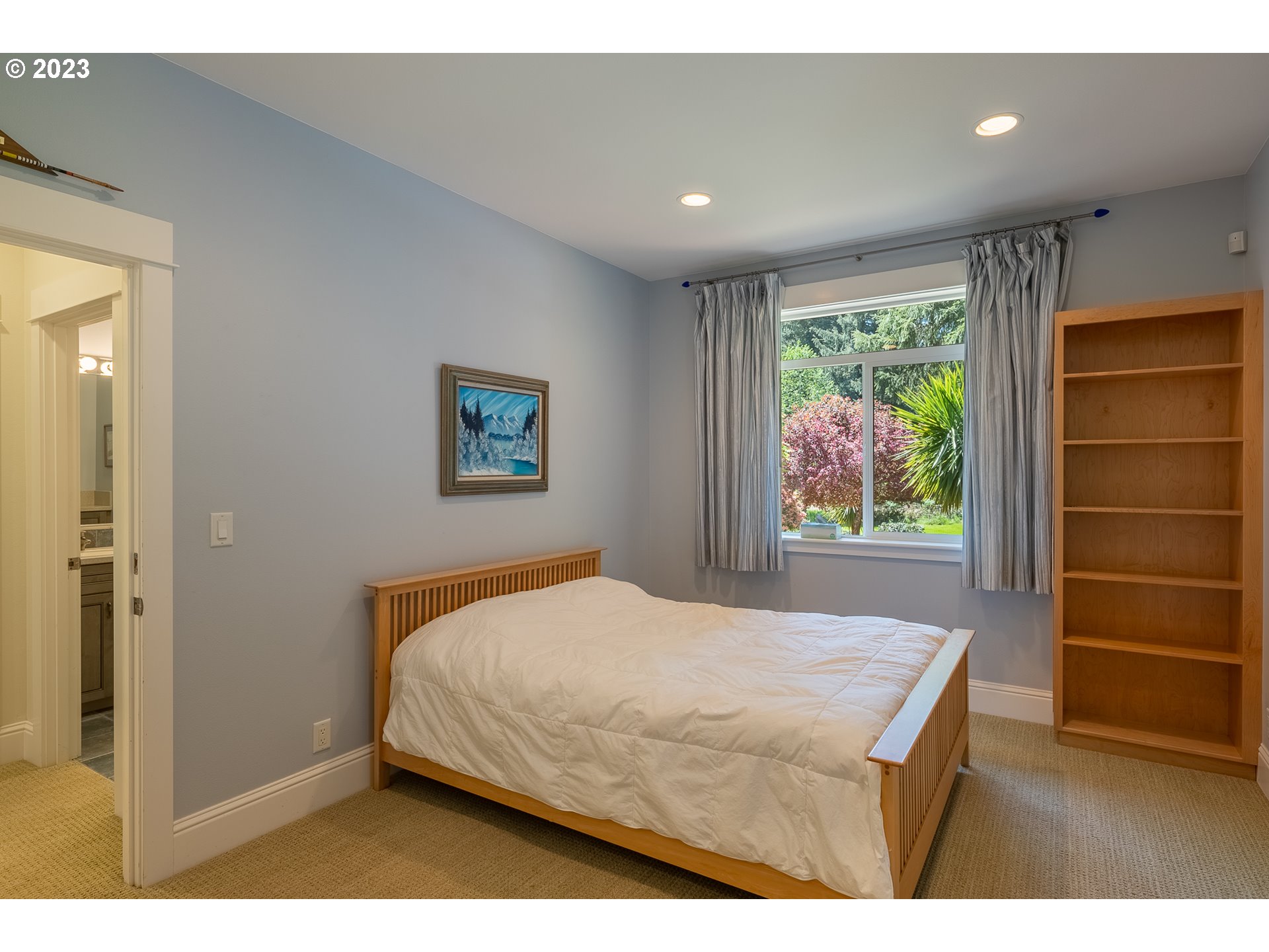 83917 Cloud 9 Road Florence, OR 97439 - Photo 33 of 48 a bedroom with a bed and a window