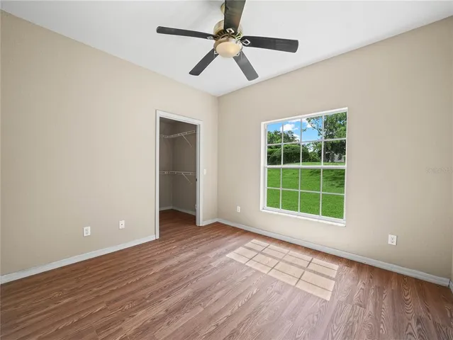 wooden floor in an empty room