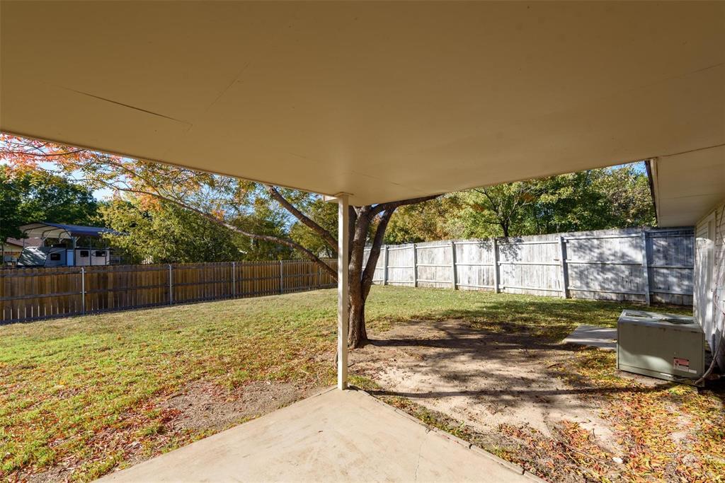 3609 Cooper Branch East Denton, TX 76209 - Photo 20 of 23 a view of a backyard