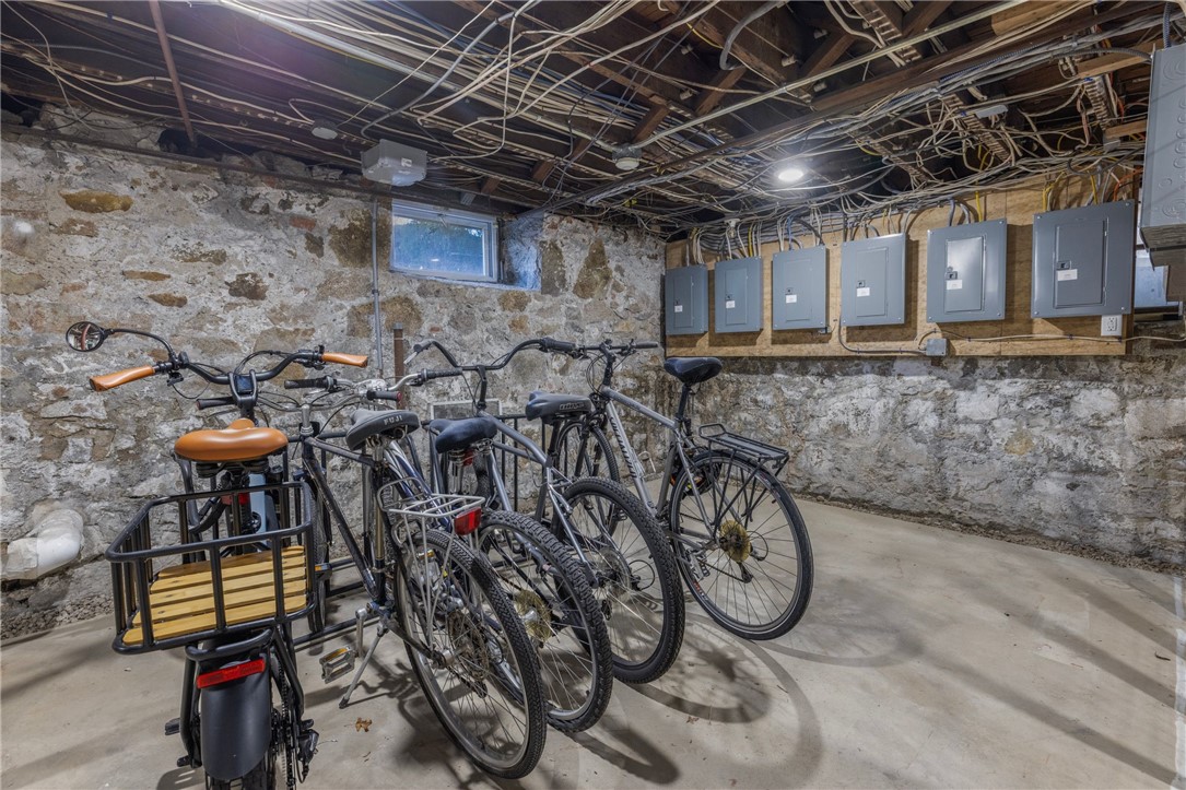 67 Perry Street, Unit 7 Newport, RI 02840 - Photo 25 of 27 Designated bike storage.