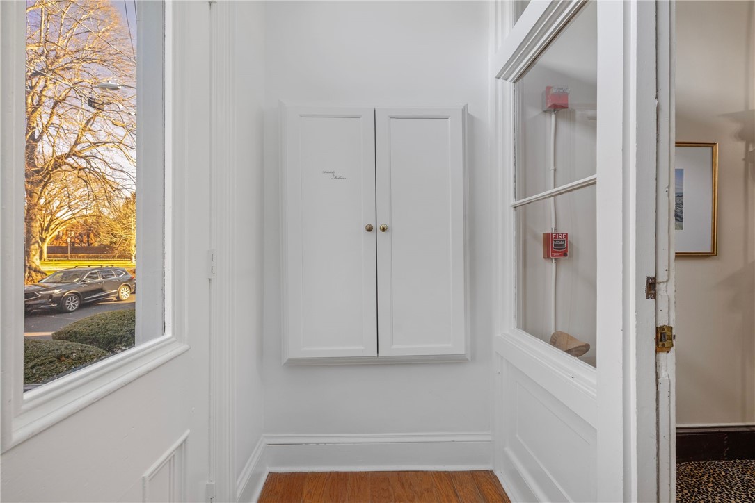 67 Perry Street, Unit 7 Newport, RI 02840 - Photo 3 of 27 Vestibule with a mailbox cubby.