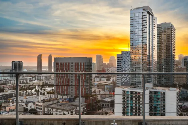 a outdoor space with lots of tables a garden view and chairs