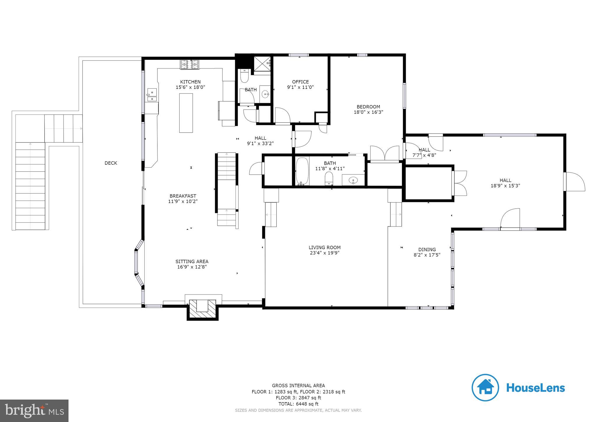 287 Long Point Road Crownsville, MD 21032 - Photo 49 of 51 Main Level Floor Plan