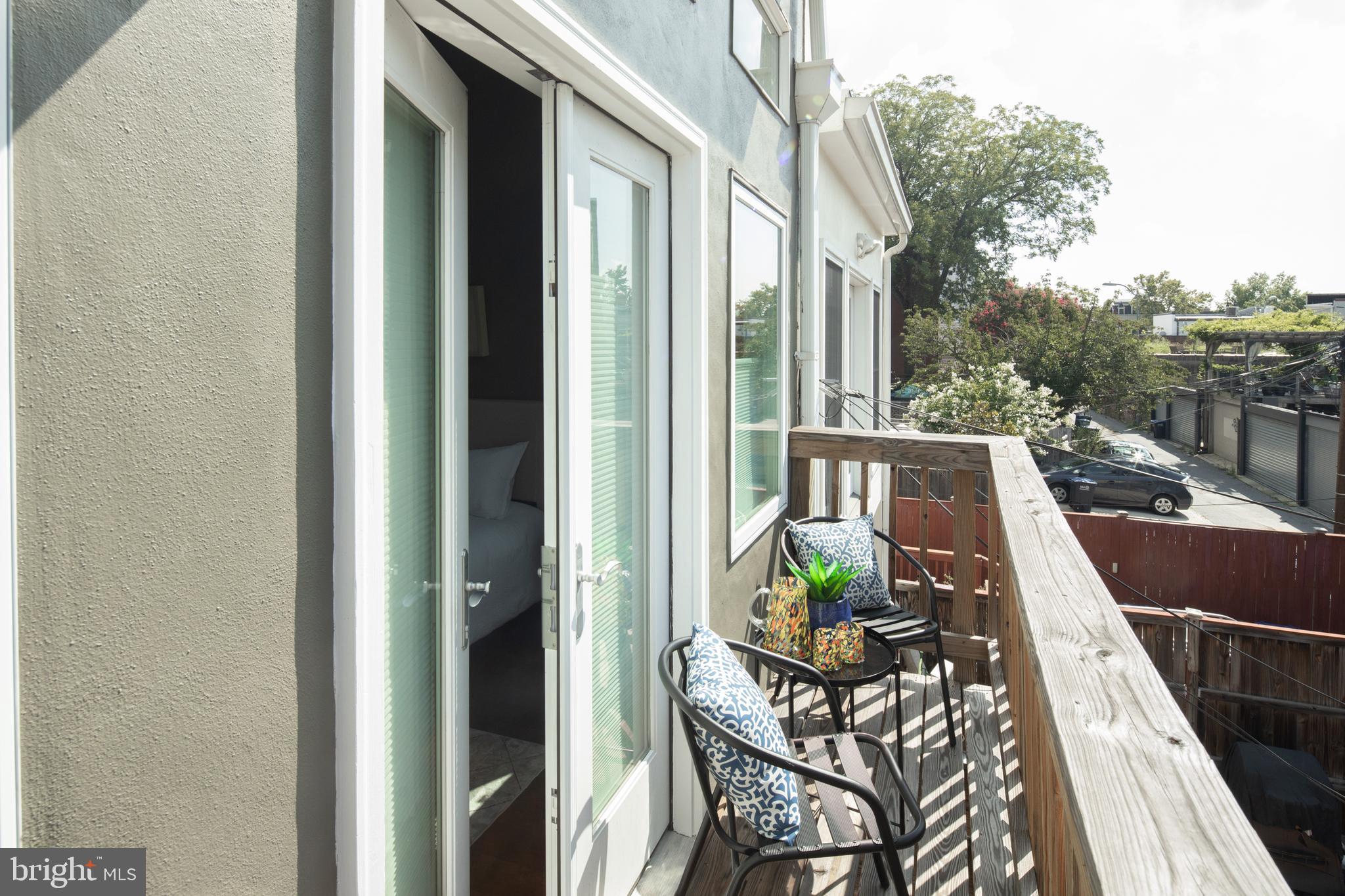 1430 T Street Northwest Washington, DC 20009 - Photo 30 of 50 Balcony off Master