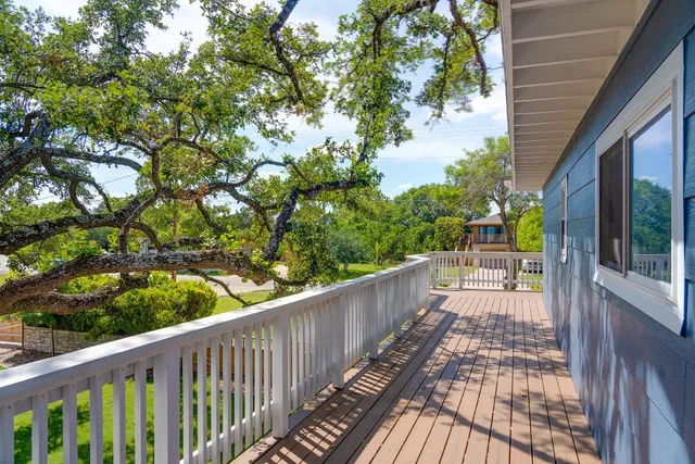 a view of a two chair in the balcony