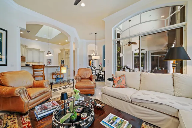 a view of a garage and car parked