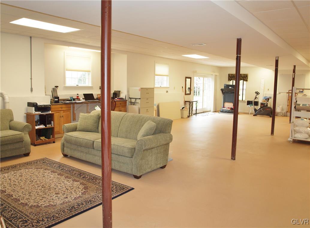 4493 Steuben Road Bethlehem, PA 18020 - Photo 33 of 45 Heated finished basement space is clean and very b