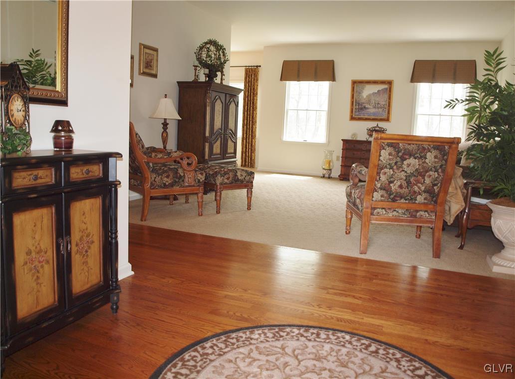 4493 Steuben Road Bethlehem, PA 18020 - Photo 4 of 45 Foyer has solid hardwood flooring. Living room is