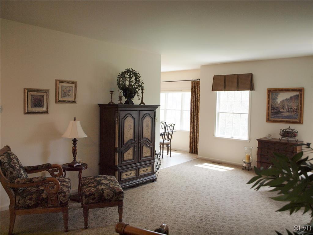 4493 Steuben Road Bethlehem, PA 18020 - Photo 7 of 45 Living space flows to eat-in area of kitchen.