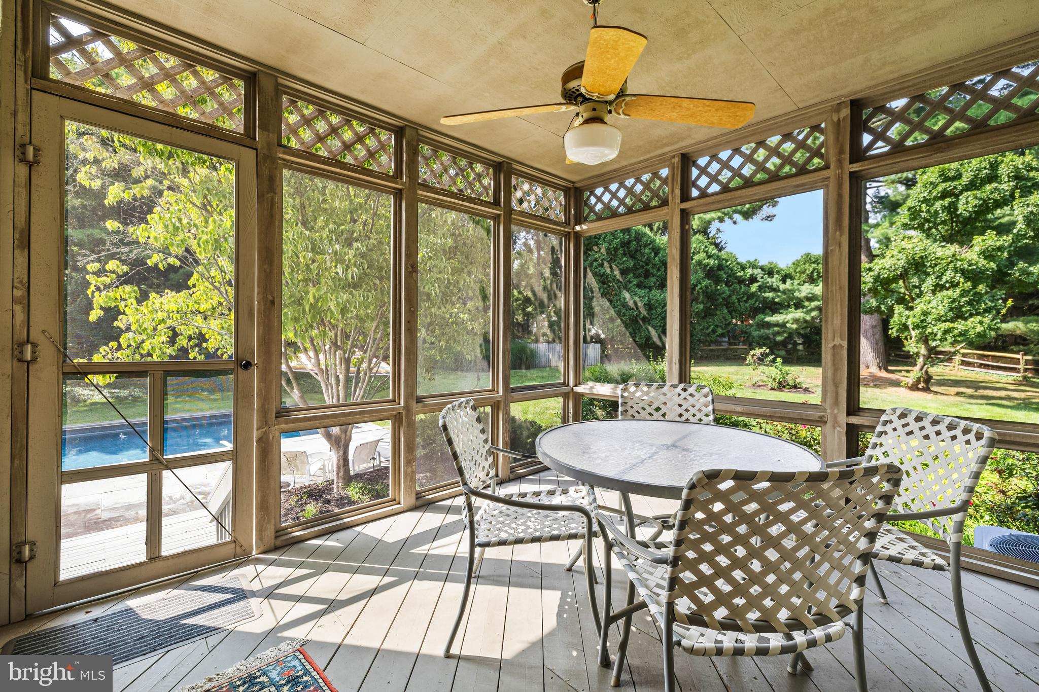 1917 Old Court Road Baltimore, MD 21204 - Photo 46 of 60 Screened Porch overlooks pool