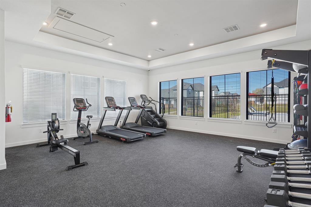 3007 Canvas Way Anna, TX 75409 - Photo 13 of 21 a view of a room with gym equipment