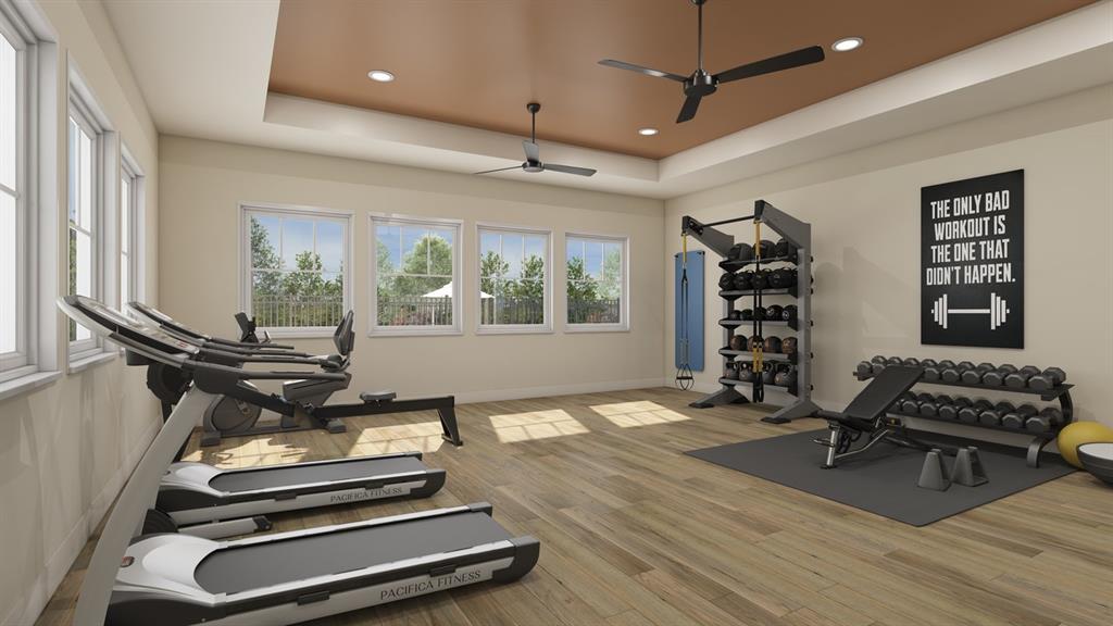 3007 Canvas Way Anna, TX 75409 - Photo 8 of 21 a view of a room with gym equipment