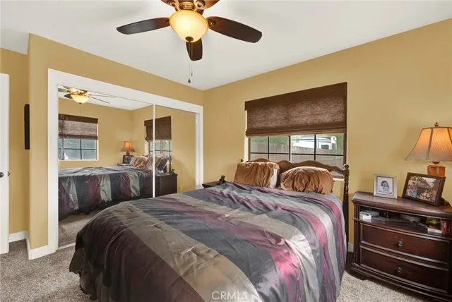 a view of a park with sitting area