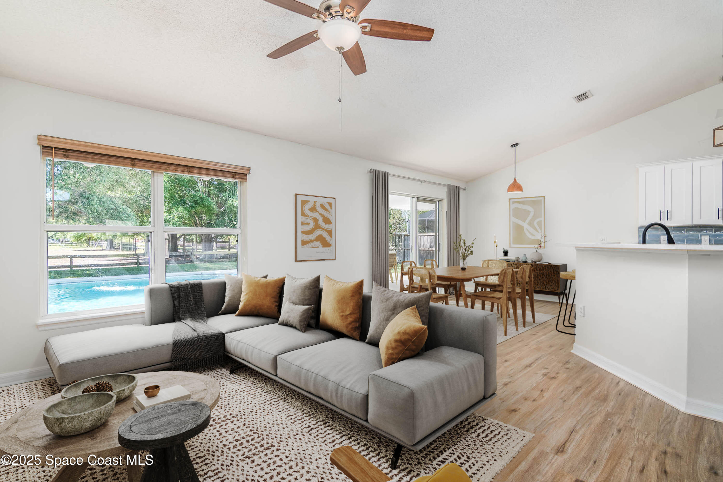 1188 Winding Meadows Road Rockledge, FL 32955 - Photo 15 of 57 Great Room and breakfast nook