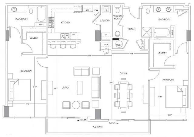 $5,935 | 2728 McKinnon Street, Unit 2104, Dallas, TX 75201