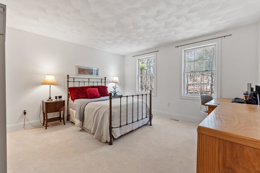 18 Danforth Lane Bolton, MA 01740 - Photo 20 of 29 a spacious bedroom with a bed and a window