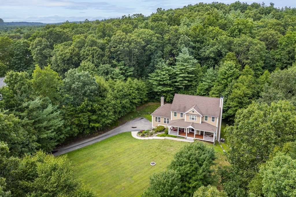 18 Danforth Lane Bolton, MA 01740 - Photo 2 of 29 an aerial view of a house with yard outdoor seating and yard