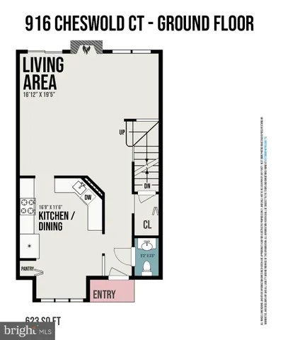 a picture of a bench in a white building