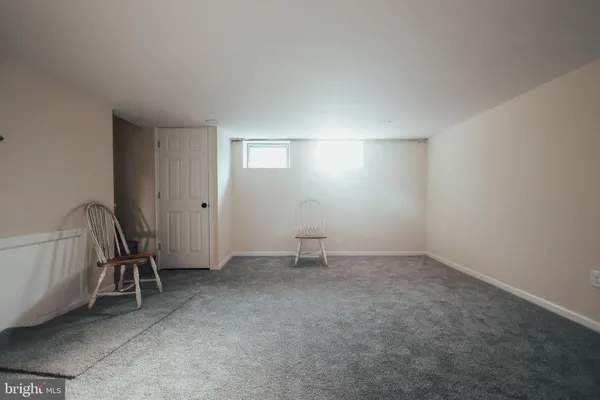 a view of empty room
