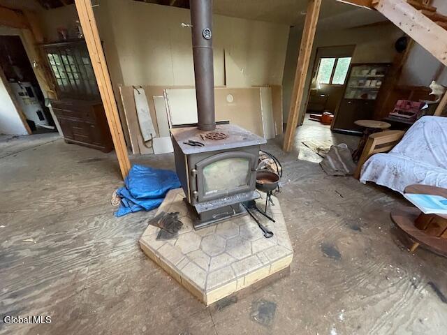 1884 Goodnow Flow Road Newcomb, NY 12852 - Photo 6 of 23 woodstove