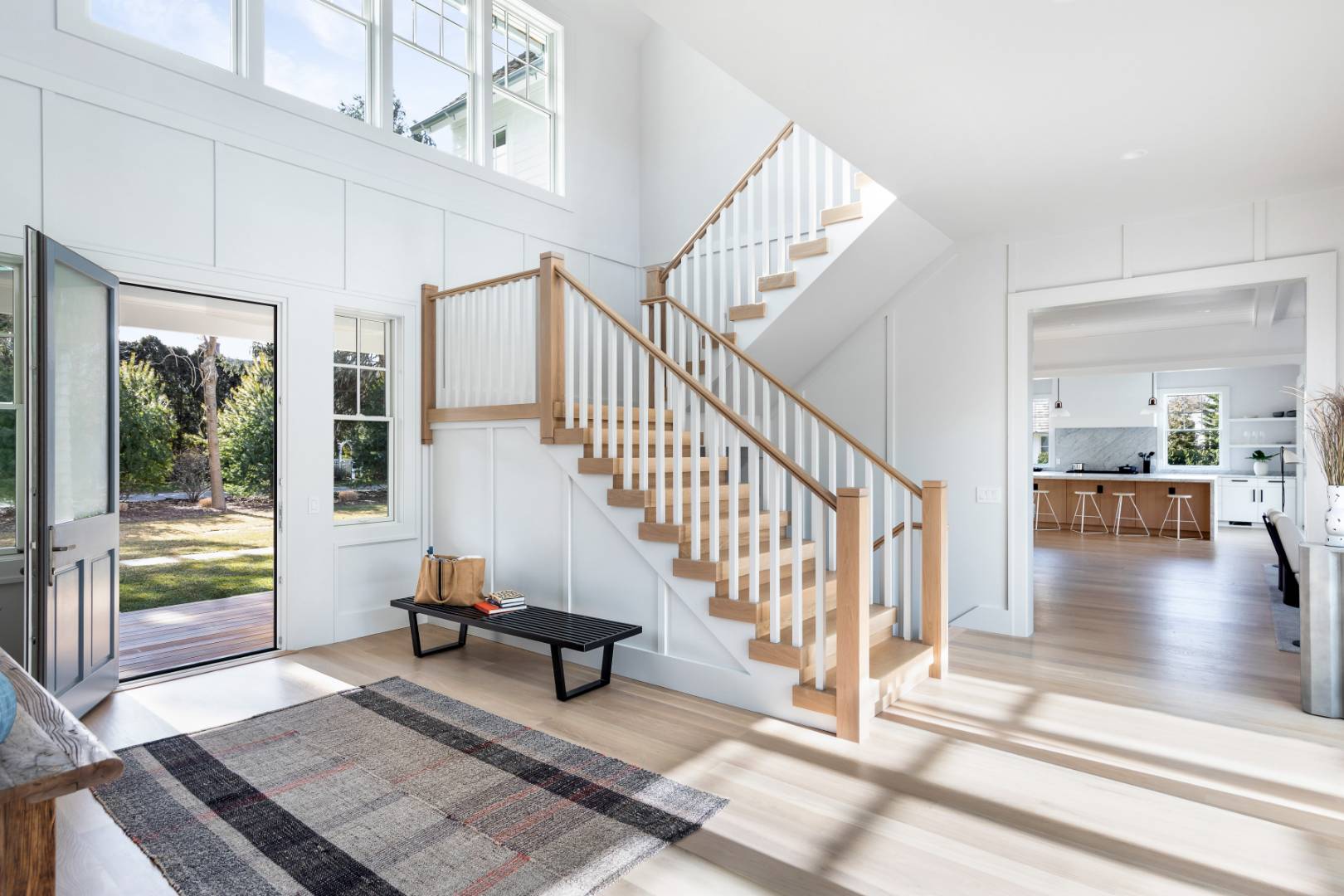 7 Fieldview Lane East Hampton, NY 11937 - Photo 14 of 43 a view of entryway and hall with wooden floor