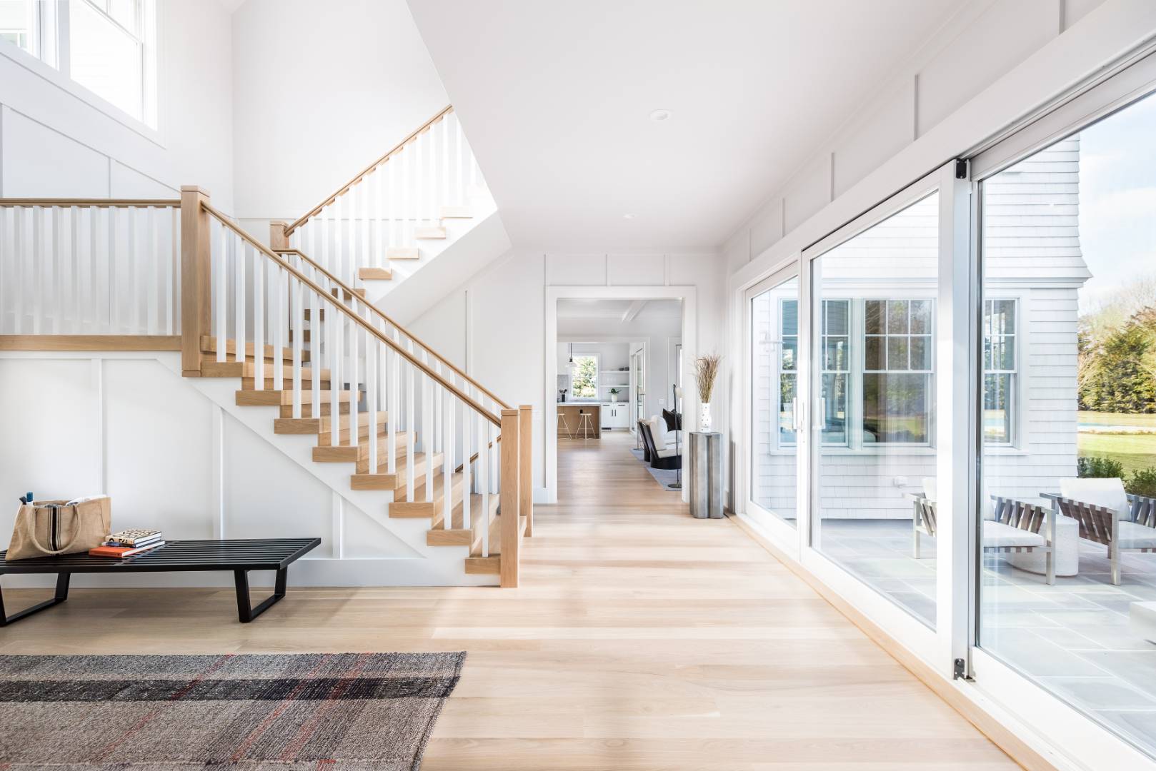 7 Fieldview Lane East Hampton, NY 11937 - Photo 15 of 43 a view of entryway and hall with wooden floor