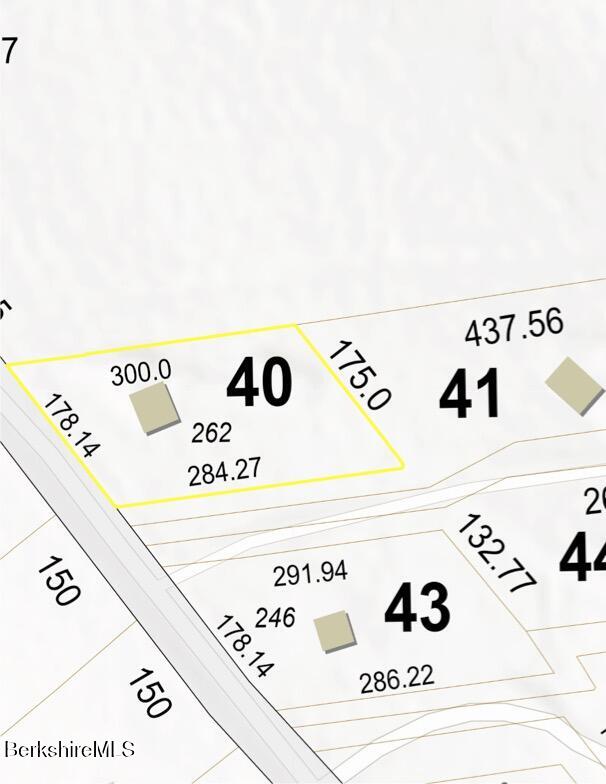 262 Stebbins Road Otis, MA 01253 - Photo 45 of 45 Property Map 262 Stebbins Rd copy