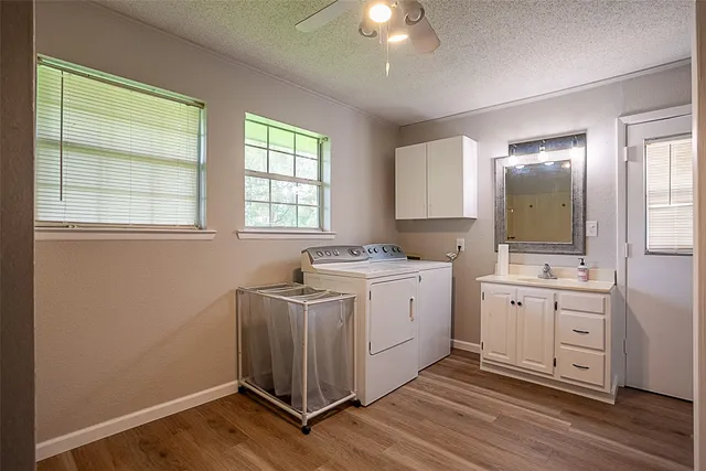 a bathroom with a sink and a bathtub
