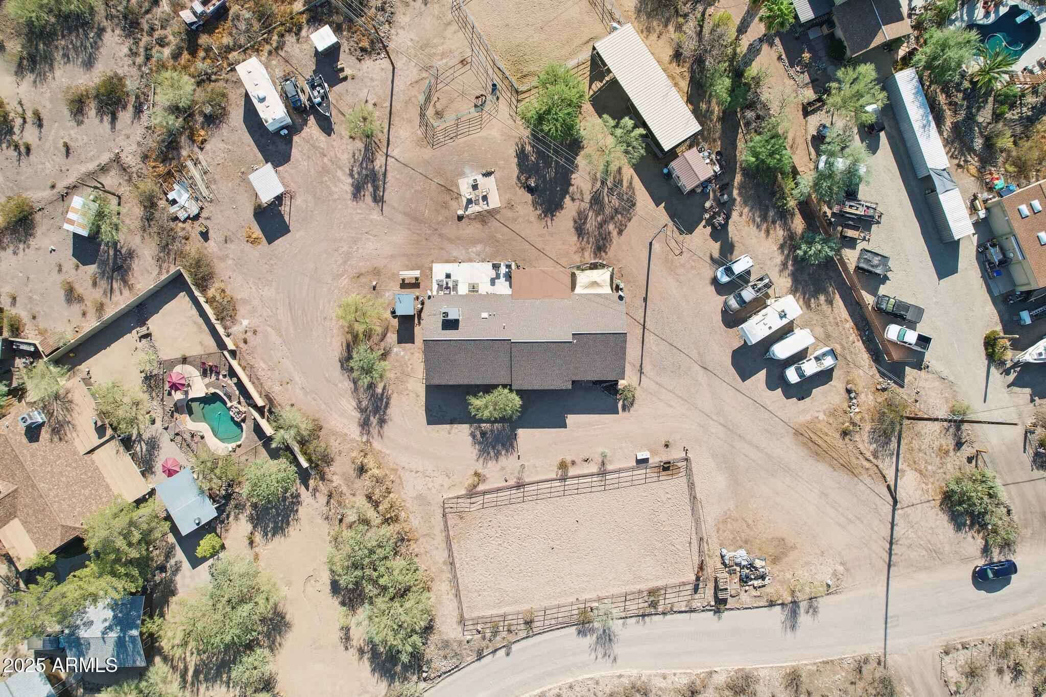 47435 North Meander Road New River, AZ 85087 - Photo 2 of 19 Overhead