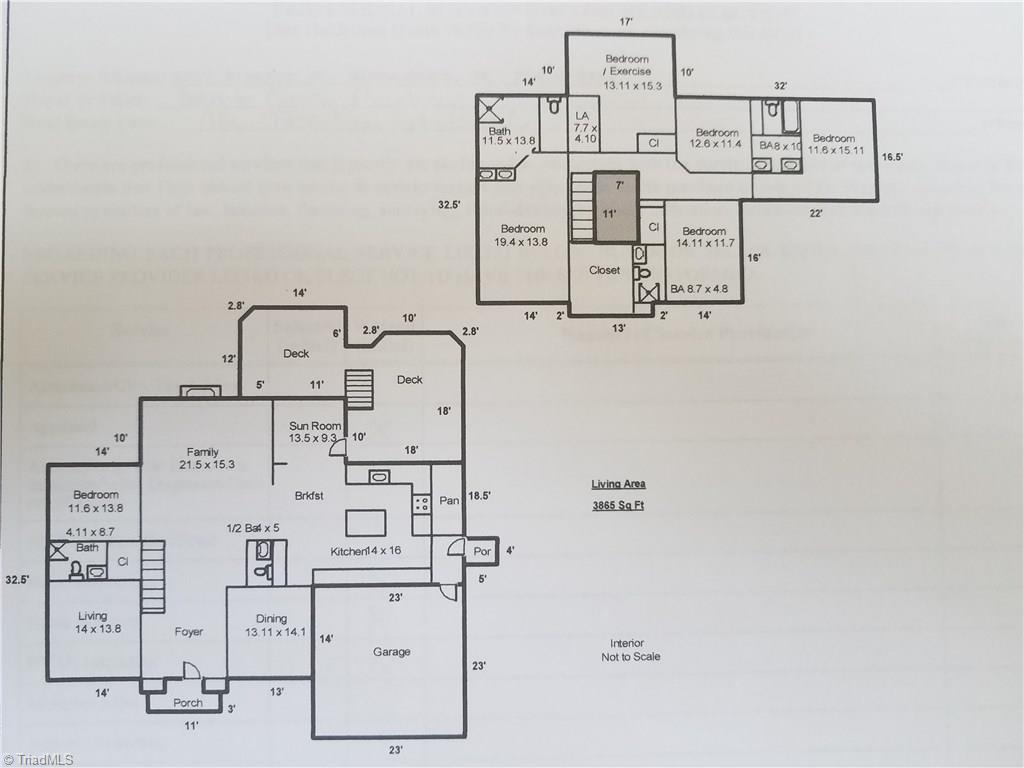 3817 Pinetop Road Greensboro, NC 27410 - Photo 29 of 29 Pinetop floor plan
