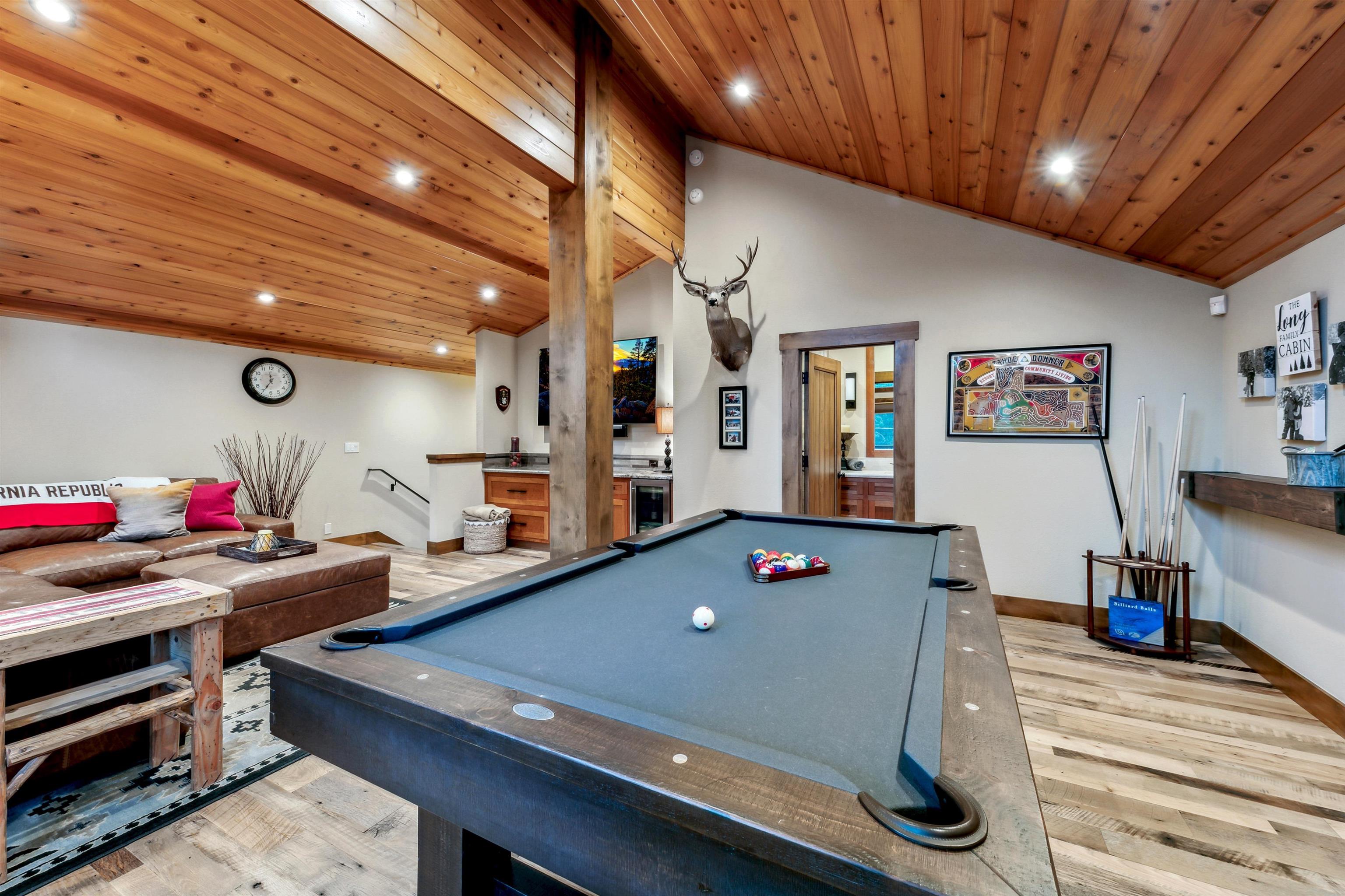 14204 Ski View Loop Truckee, CA 96161 - Photo 14 of 28 a room with furniture pool table and window