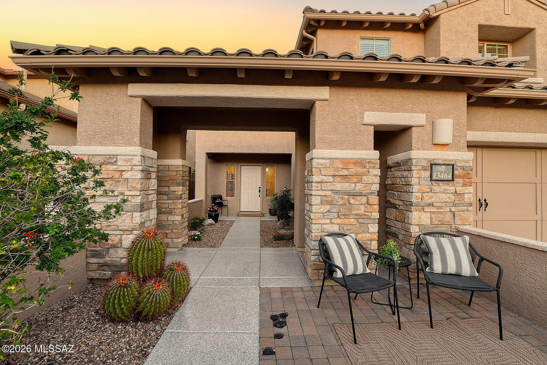 13464 North Piemonte Way Oro Valley, AZ 85755 - Photo 3 of 33 a view of a house with lounge chair