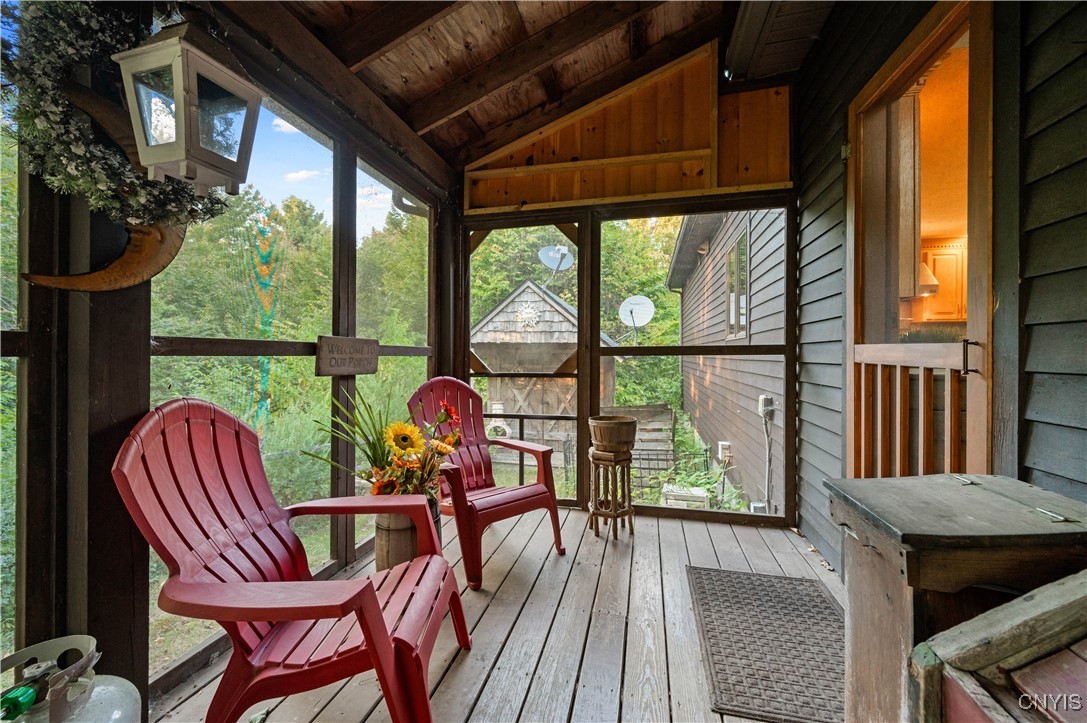 9219 North Pond Road Boonville, NY 13309 - Photo 21 of 43 Screened Porch