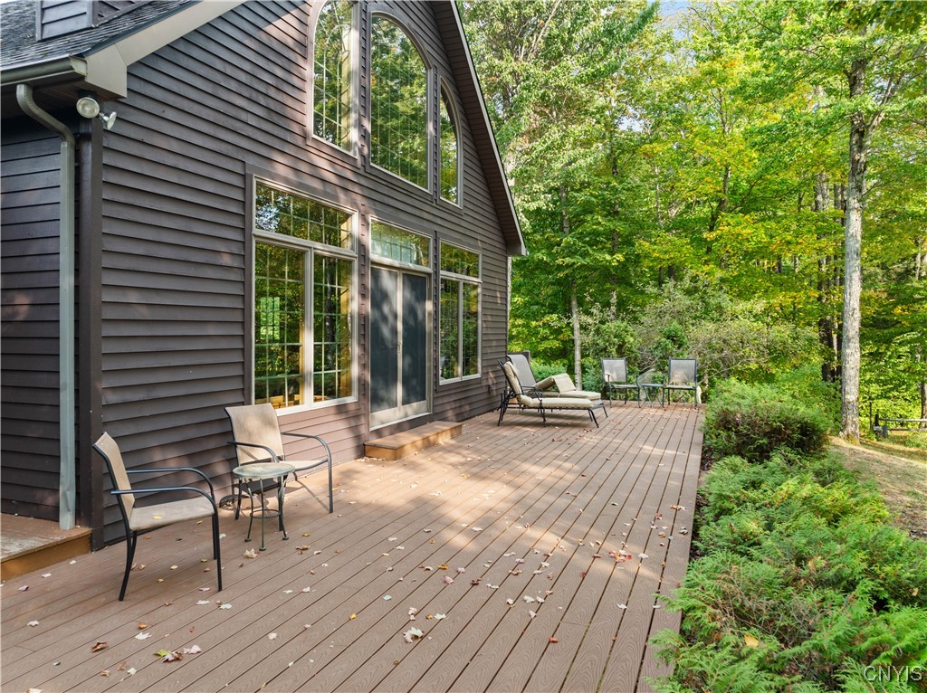 9219 North Pond Road Boonville, NY 13309 - Photo 23 of 43 Large Front deck