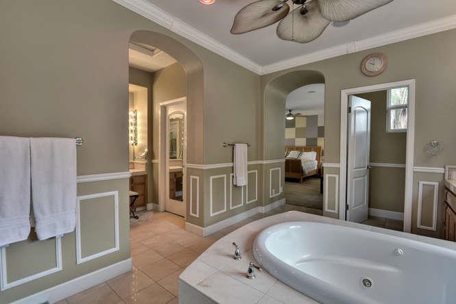 2820 Club Drive Gilroy, CA 95020 - Photo 24 of 43 a bathroom with a tub sink and mirror