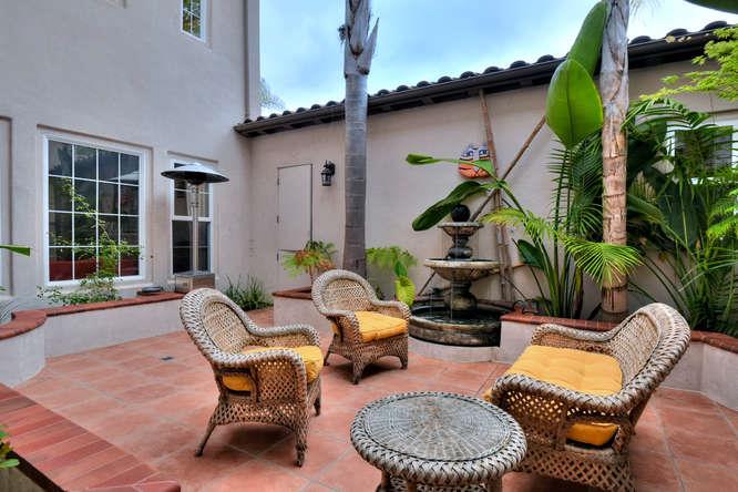 2820 Club Drive Gilroy, CA 95020 - Photo 31 of 43 a view of a backyard with furniture and plants