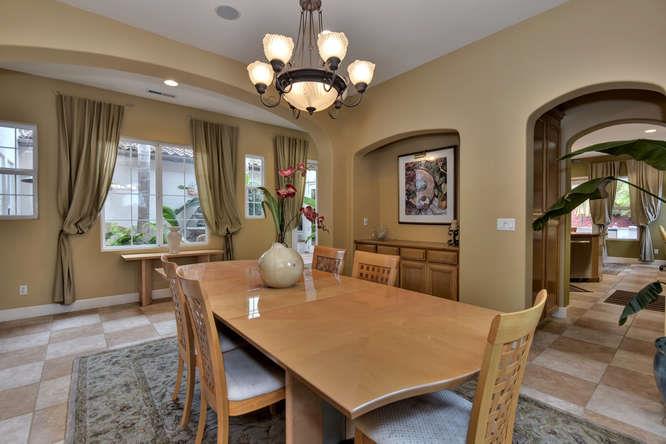 2820 Club Drive Gilroy, CA 95020 - Photo 8 of 43 a view of a dining room with furniture window and outside view